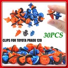 <!--F#f_0-->30PCS Front Door Trim Body Moulding Repair Kit Flare Panel Clip For Toyota Prado<!--F/-->