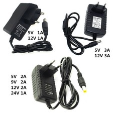 DC5V 9V 12V 24V1A 2A 3A Adaptor DC 5 9 12 24V Volt Power Supply Charger Adapter