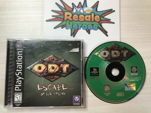 O.D.T. Escape or Die Trying Sony PlayStation 1 PS1 - Complet - Photo 1 sur 2