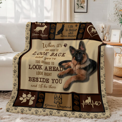 Animals Flannel Fleece Blanket Fuzzy Turtle Dog Cat Horse Throw Blanket 50"x 60" - Picture 15 of 62