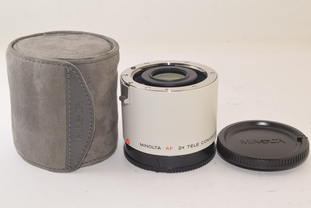 MINOLTA AF 2X TELE CONVERTER-II APO for A Mount From JAPAN MINOLTA AF 2X TELE CONVERTER-II APO for A Mount From JAPAN