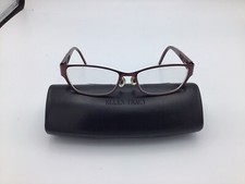 Ellen Tracy Eyeglasses Naples Burgundy 52-16-130 With Case SG3