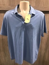 Tommy Bahama Short Sleeve Golf Polo Shirt Men's Size M Buccaneer Blue 99.50 NWT