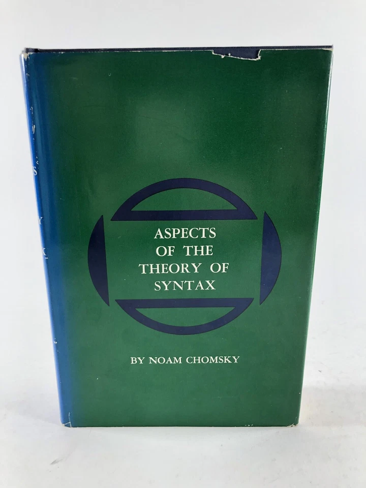 Aspects of the Theory of Syntax Noam Chomsky 1965 1st ed 1st print HC DJ Book - Image 2 of 4