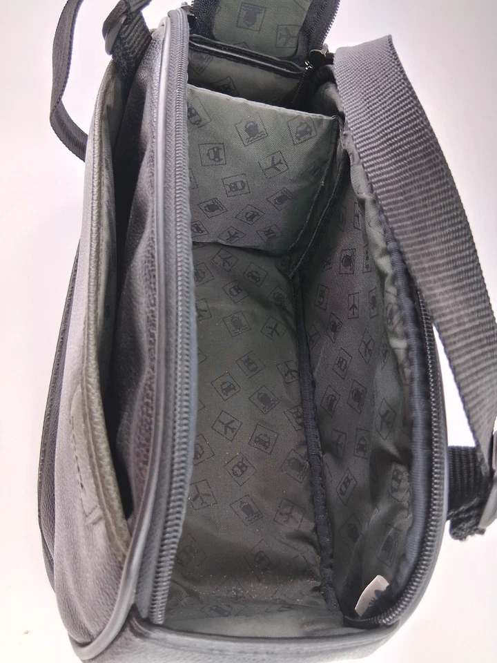 Estuche para videocámara de cuero negro Sony vintage LCS-TXH Foto 4 de 4