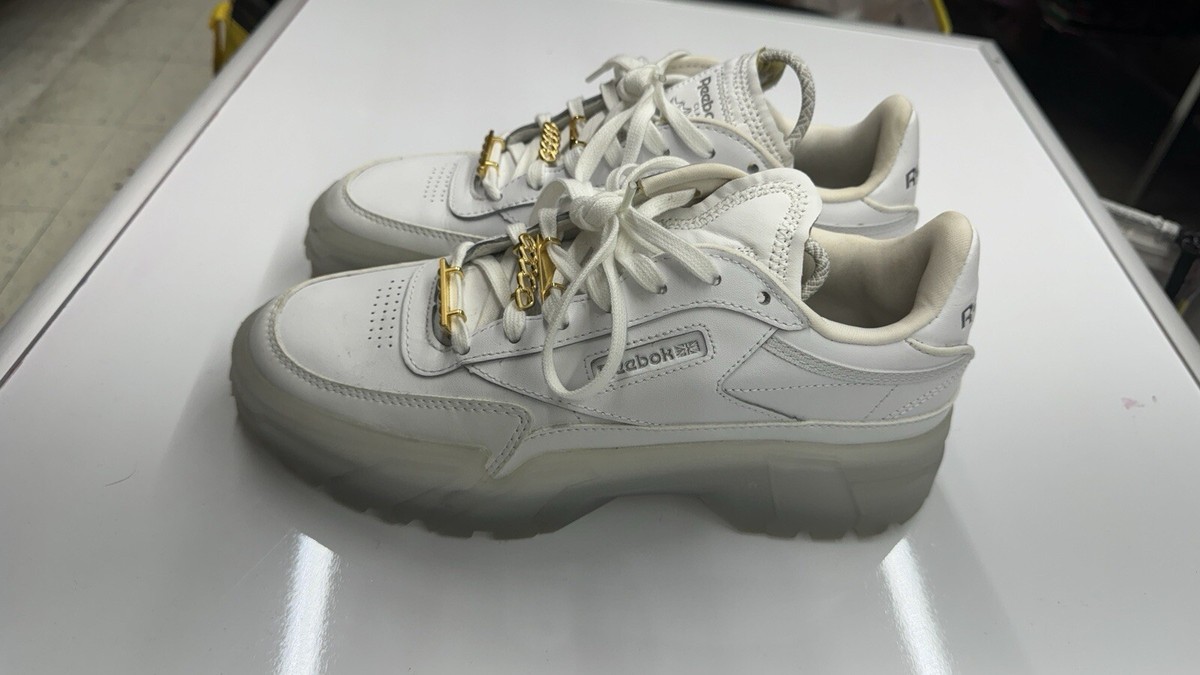 HOT Reebok Club C Cardi On Feet Reebok X Cardi B Club C