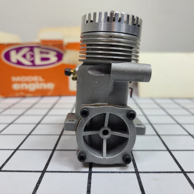 VINTAGE K&B MODEL ENGINE NO. 4011 BOX PAPERWORK & MUFFLER ONLY for sale