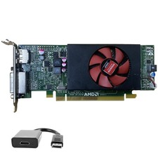 AMD HD 8490 Video Card 1GB DVI DisplayPort HDMI Windows 10 Dell Slim Low Pro SFF