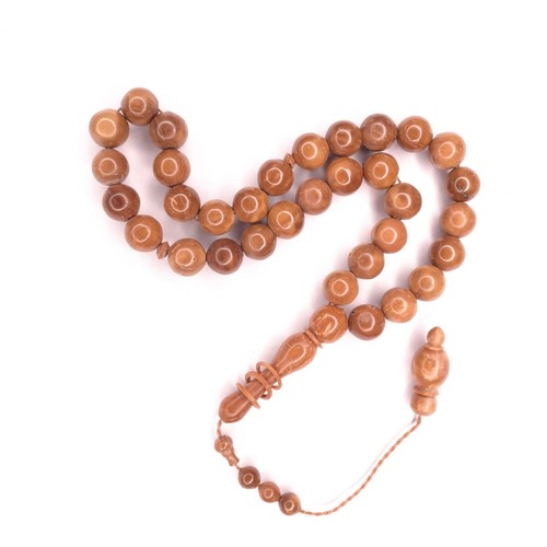 B Quality Coquilla Nut Prayer Beads BKalite Turkish Kokka Kuka Tasbih Tesbih 857 - Picture 3 of 12