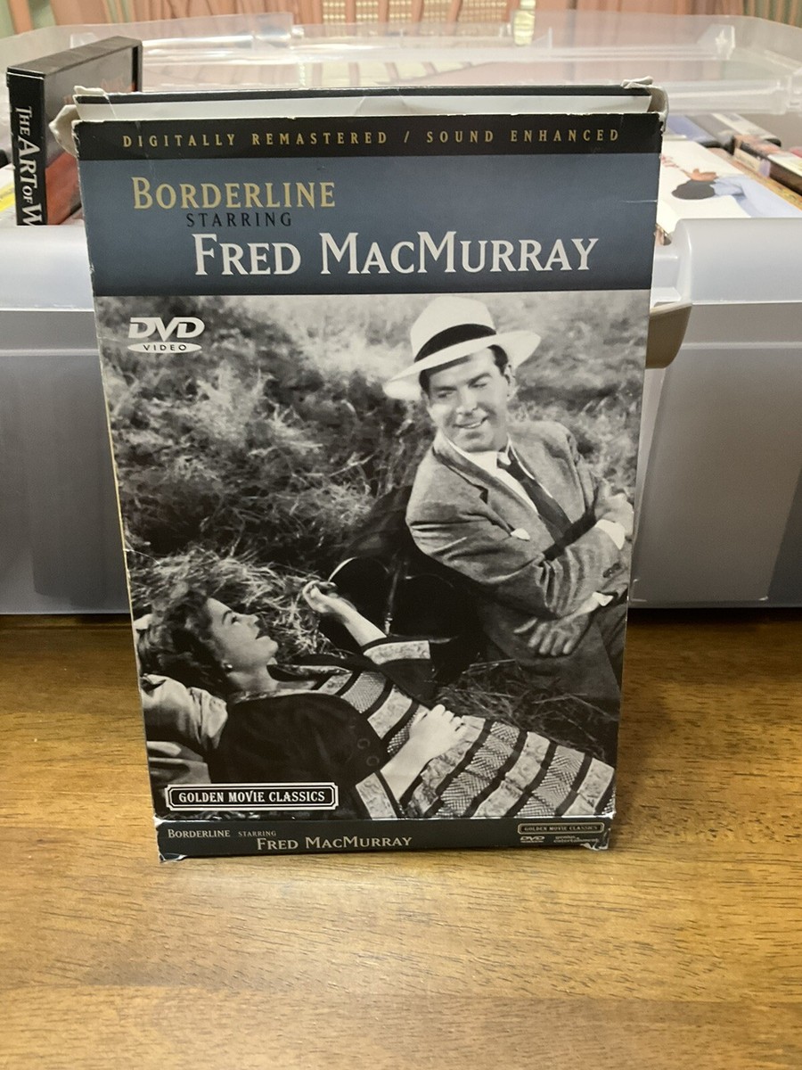 その他 Black White & Gray [DVD] Borderline (1950, DVD, Black & White) Fred MacMurray Claire Trevor