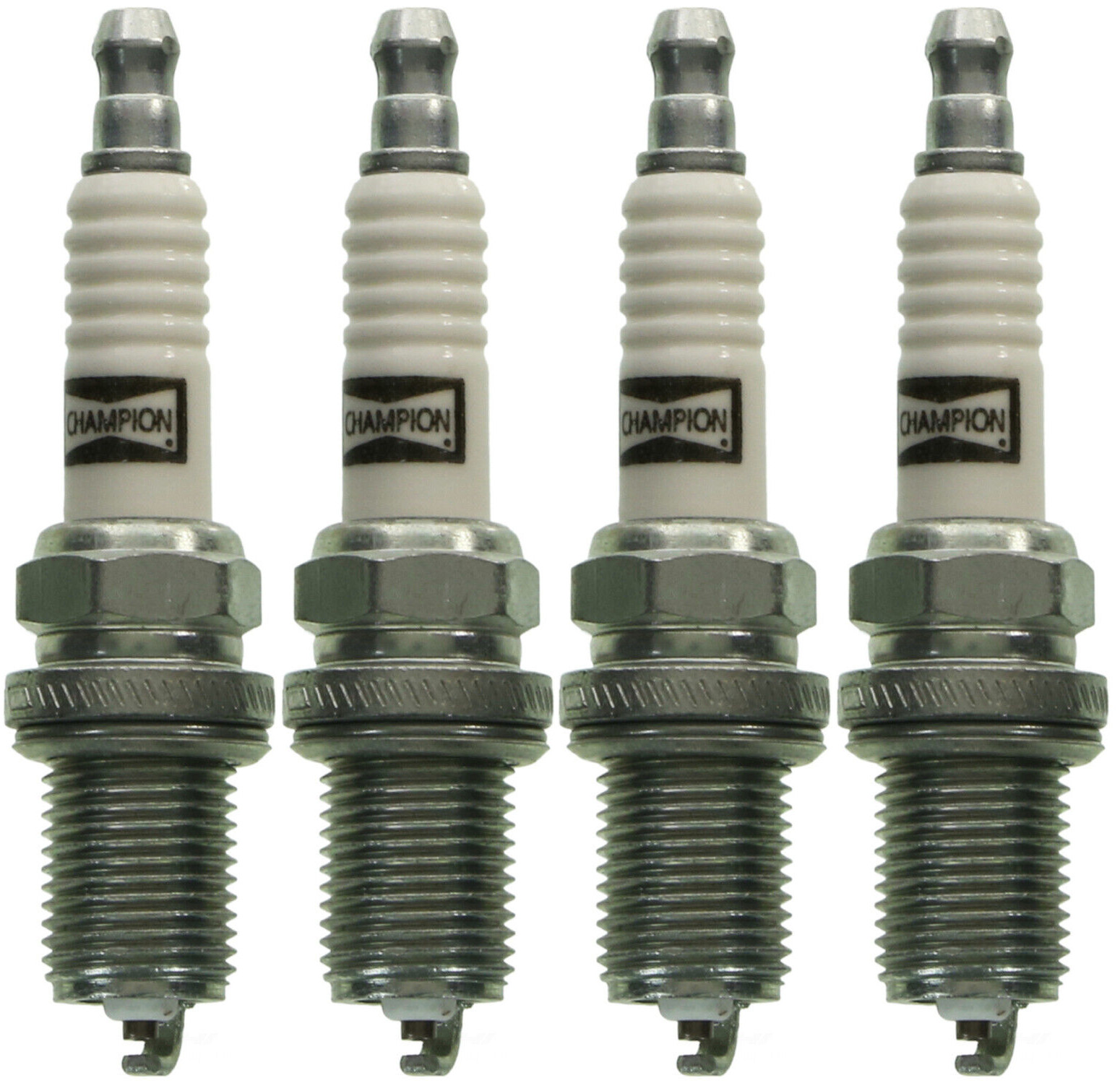 PACK OF 4 CHAMPION 7344 DOUBLE PLATINUM SPARK PLUGS RC9PYP