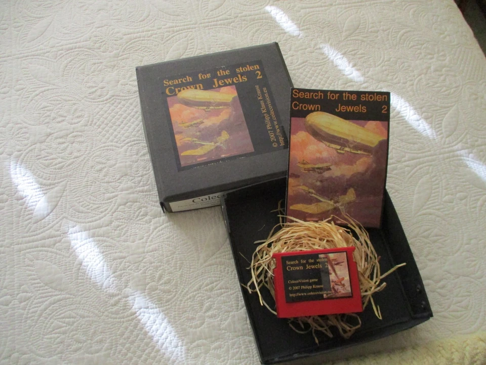 COLECOVISION Homebrew Game - Search for the Stolen Crown Jewels 2 - PKK - NEW - Image 3 of 4