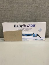 BaBylissPRO Nano Titanium Prima2000 Ionic Styling Iron, 3/4" stainless steel