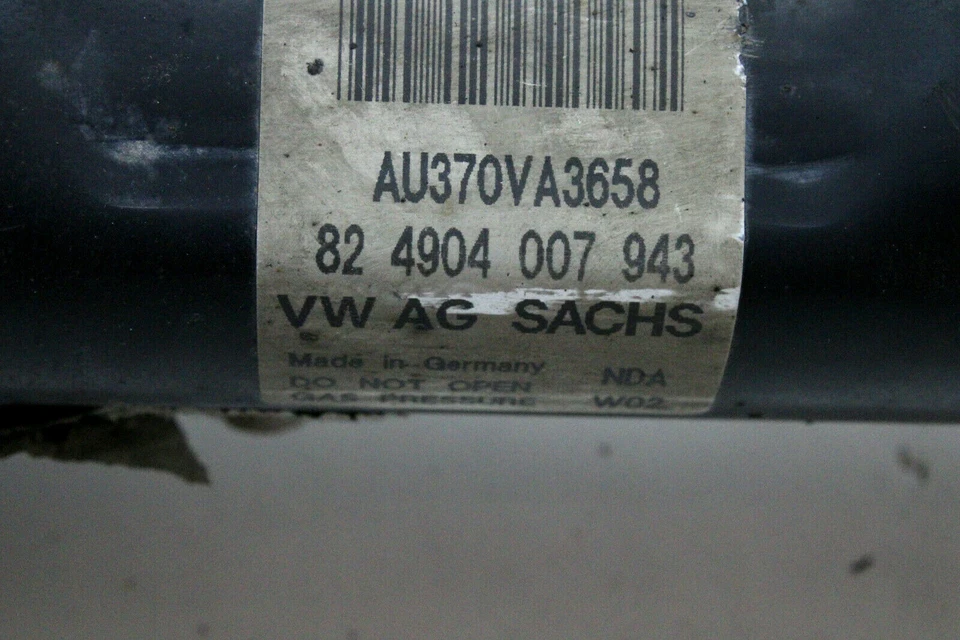 Audi A3 2015 amortiguador puntal delantero derecho o izquierdo 61329A fabricante original 15 16 17 Foto 3 de 4