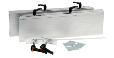 System Fräsanschlag Backen ähnl. Integralanschlag verschiebbare Stäbe 2x 500 mm