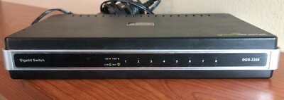 EXCELLENT CONDITION - D-Link Switch DGS-2208