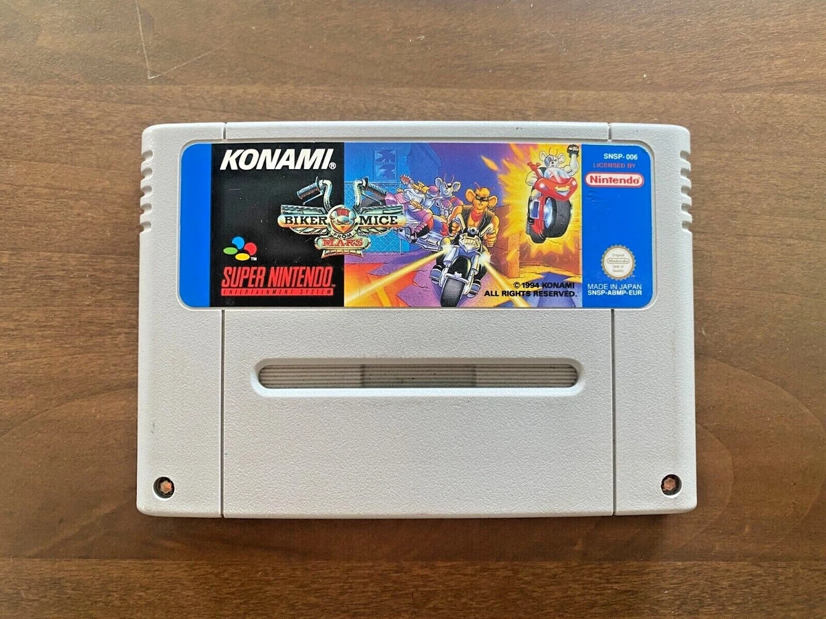 Biker mice from mars super nintendo deals