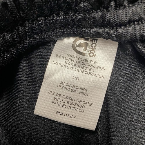 Vintage Ecko Unltd Track Pants Mens Large Black Logo Hip Hop Baggy Casual Y2K - Picture 7 of 11