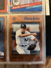 1996 Score  Derek Jeter Dugout Gold Rookie RC Yankees #106 Of 110