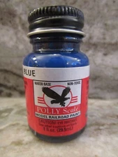 FLOQUIL POLLY SCALE RAILROAD COLORS MODEL PAINT 1oz 1 oz - B&O ROYAL BLUE