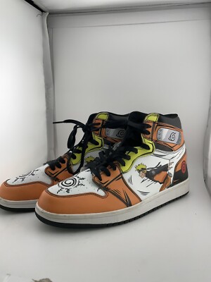 Naruto Shippuden Classic Naruto Air JD1 Type Mid Anime Shoes  display picture 2