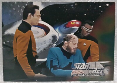 SKYBOX STAR TREK THE NEXT GENERATION SEASON 4 KARTEN NUMMER 320 MISSION CHRONOLOGY
