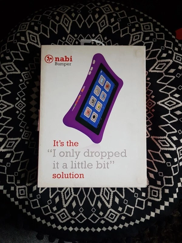 Nabi 2 Tablet Personalised Bumper Case BNIB - Purple - Offers Welcome - Image 3 of 3