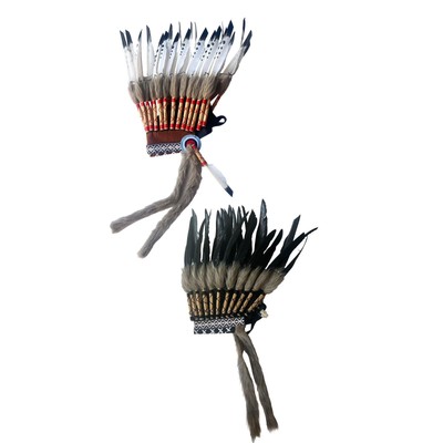 American Chief Indianerhut Feder Kopfschmuck Kostüm
