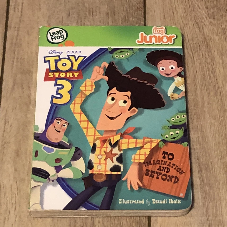 Leap Frog Tag Jr. With 6 Board Books Sesame Street Disney Woody Dr. Seuss - Image 4 of 4