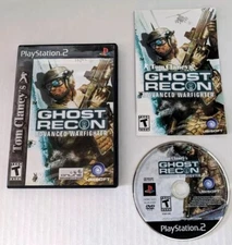 PS2 : Tom Clancy's GHOST RECON : ADVANCED WARFIGHTER !!  Complete w/Manual