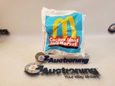 2022 McDonald's Cactus Plant Flea Market Adult Happy Meal Toy New Sealed Blue