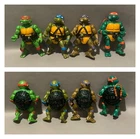 Vintage TMNT 1988 Teenage Mutant Ninja Turtles Playmates Lot Of 4 (read desc:)
