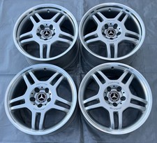 4 AMG Felgen 7,5+8,5 x 17 Mercedes R170 R171 W124 W201 190E W202 W203 W208 W209 4 AMG Felgen 7,5+8,5 x 17 Mercedes R170 R171 W124 W201 190E W202 W203 W208 W209