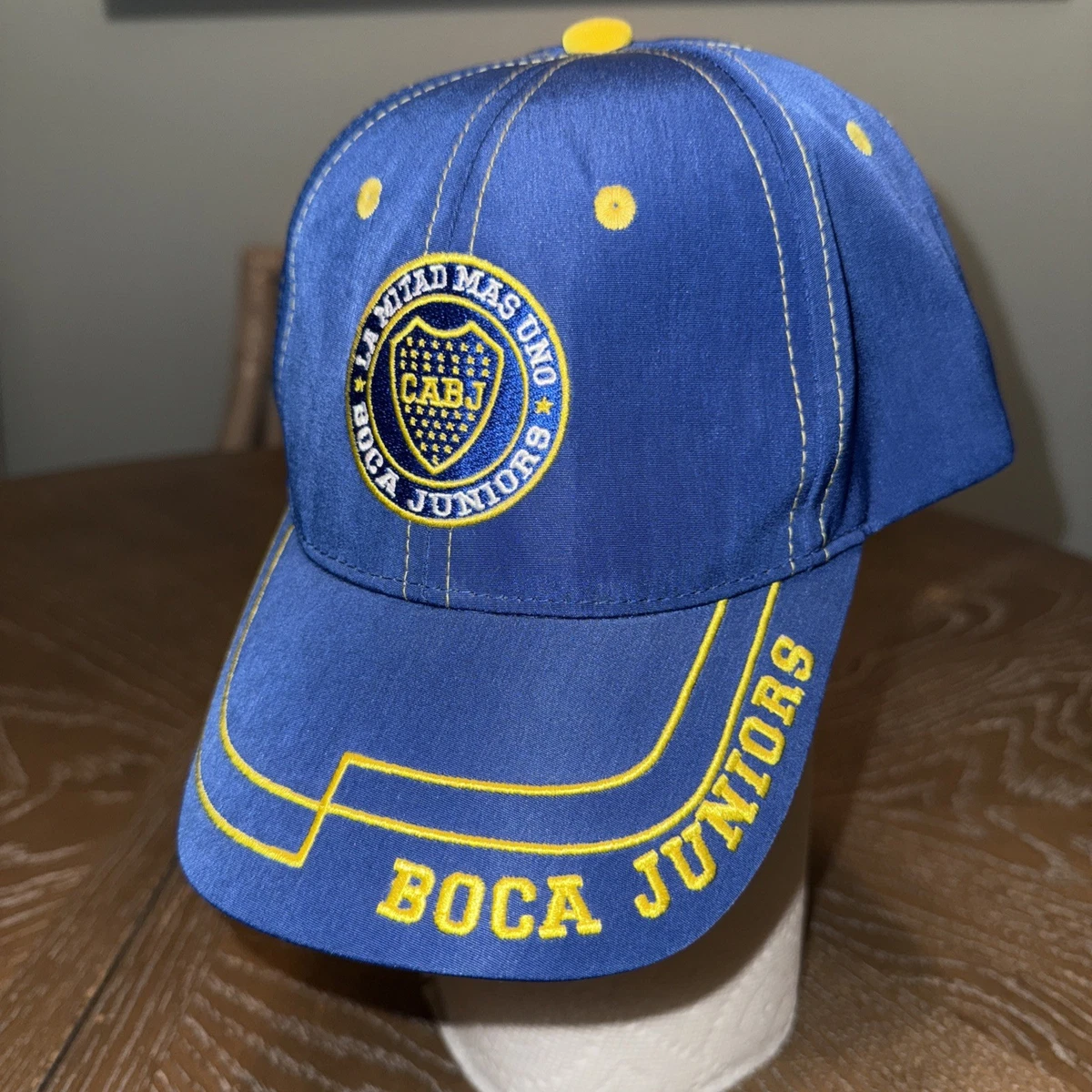 Casquette Boca Juniors CABJ Licence Officielle, Fabriquée En Argentine