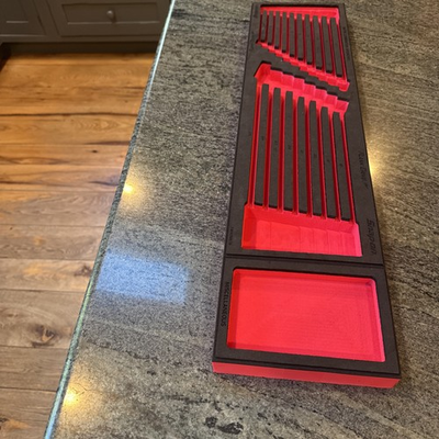 #ad Snap On fmwrm13b foam only for 7 25mm flank drive wrench set new NO TOOLS $284.95