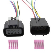 Brand New Male Female Headlight Connector Harness For Halogen Headlights