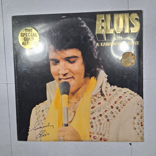 ELVIS PRESLEY ELVIS A CANADIAN TRIBUTE THE SPECIAL GOLD ALBUM SEALED! LP 1978