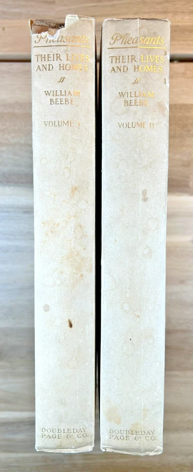 SIGNED Pheasants: Their Lives and Homes 1926 William Beebe Limited 1st Edition - Image 4 of 4