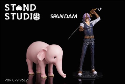 Stand Studio One Piece POP Scale CP9 Spandam Resin Painted Model Statue in stock
