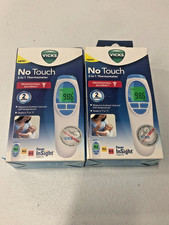 2-PACK Vicks No-Touch 3-in-1 Thermometer