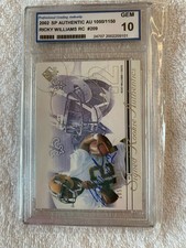 2002 Upper Deck SP Authentic Autograph #209 Ricky Williams 1050/1150 Gem Mint 10