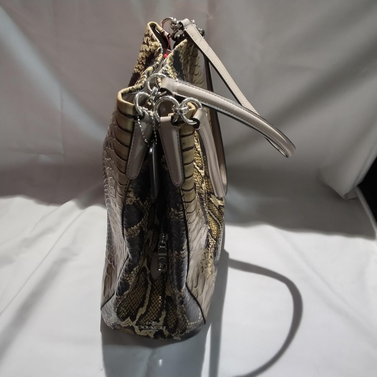 Python Pattern Shoulder Bag Model Number Beige X … - image 3