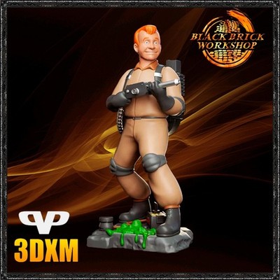 Ray Stantz 3D Print Figurine UNPAINTED from 3DXM Chibi /chi bi/SD Style