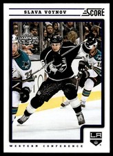 2012-13 Score Slava Voynov Los Angeles Kings #233