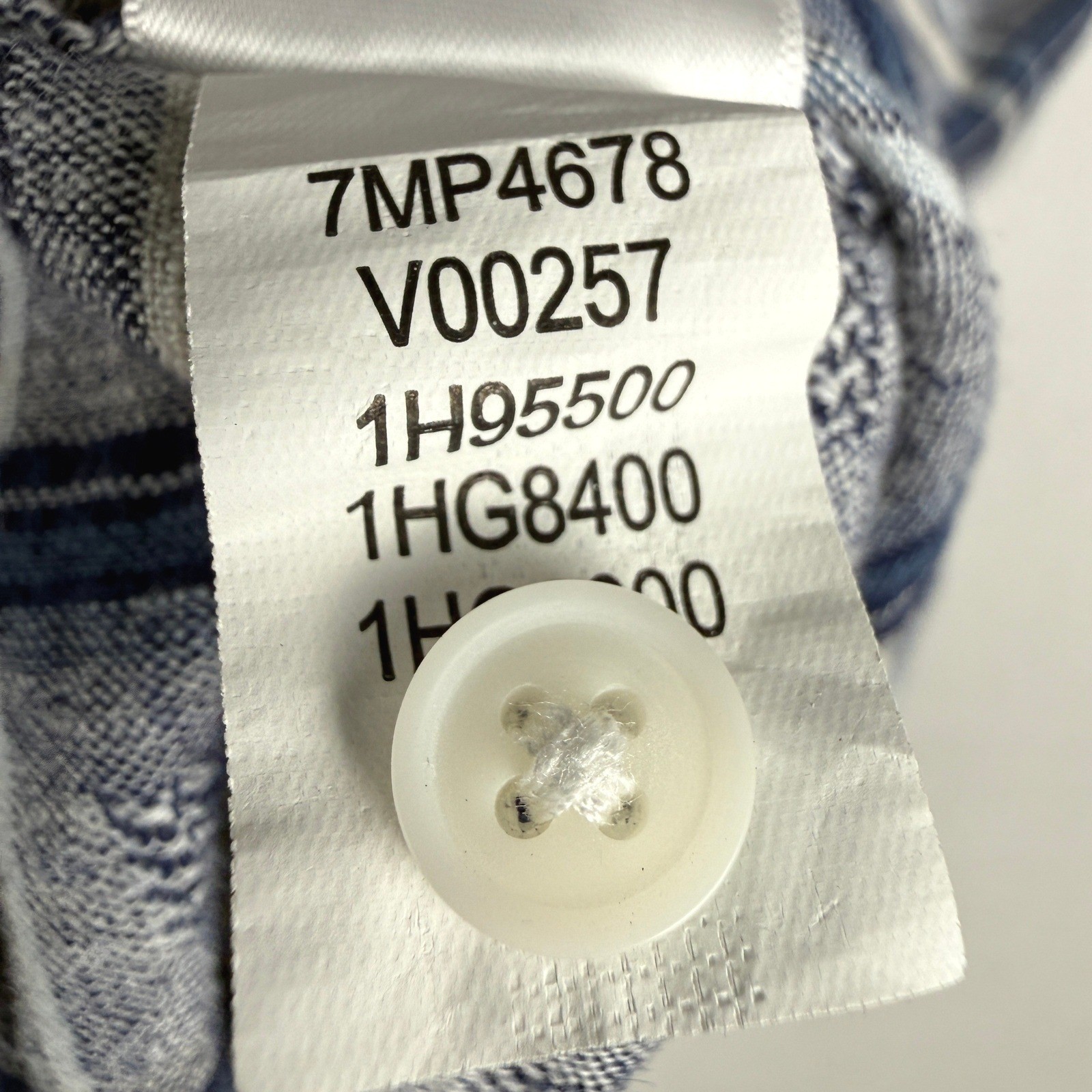 Lucky Brand Western Shirt Mens XL Blue Plaid Linen Blend Short Sleeve ...