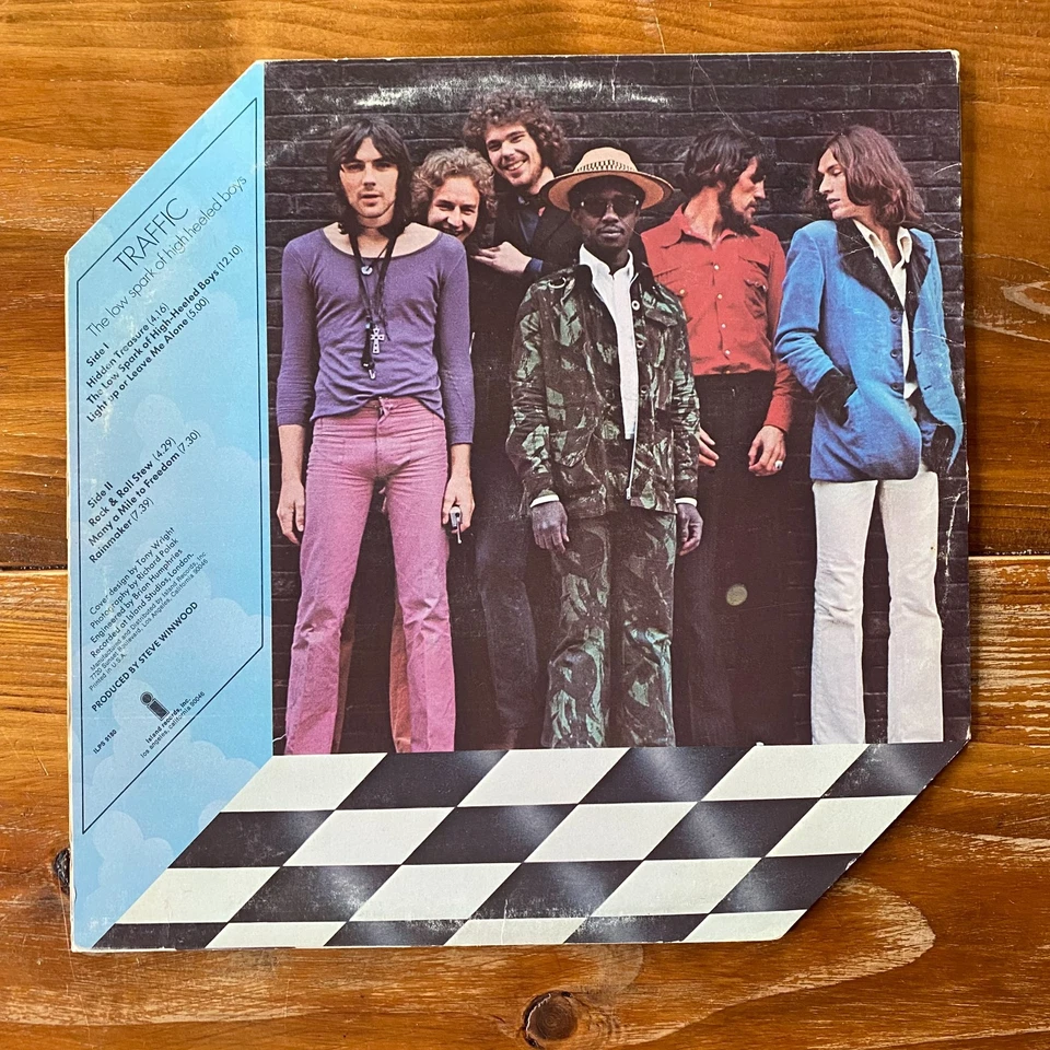 Traffic - Low Spark Of High-Heeled Boys – Jazz Rock-Prog Rock Vinyl LP - RE - Image 2 of 4