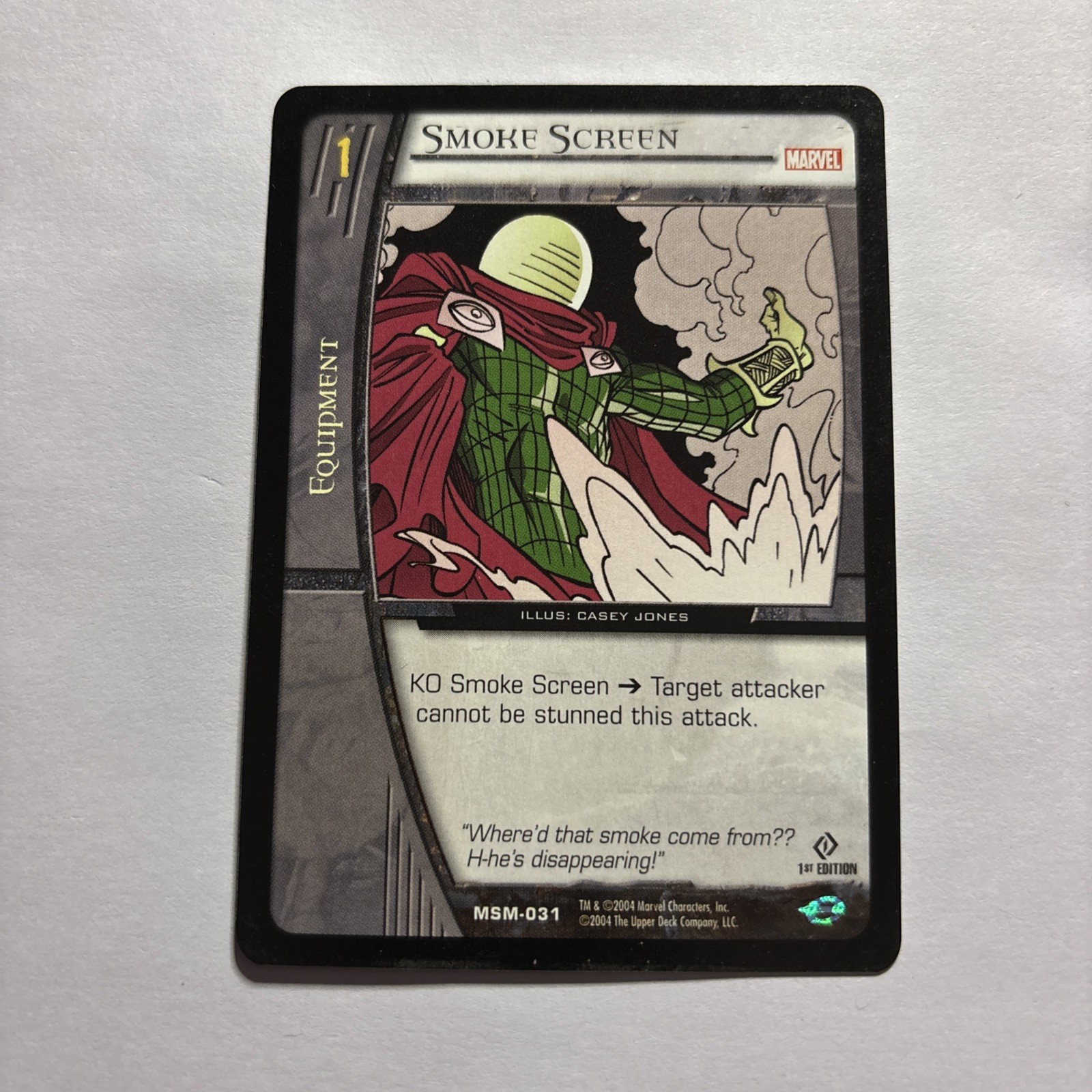 Smoke Screen MSM-031 VS System CCG TCG NM