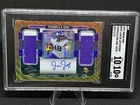 Panini 2021 One Formula One Justin Jefferson Vikings GOLD /15 Auto SGC 10/10 📈