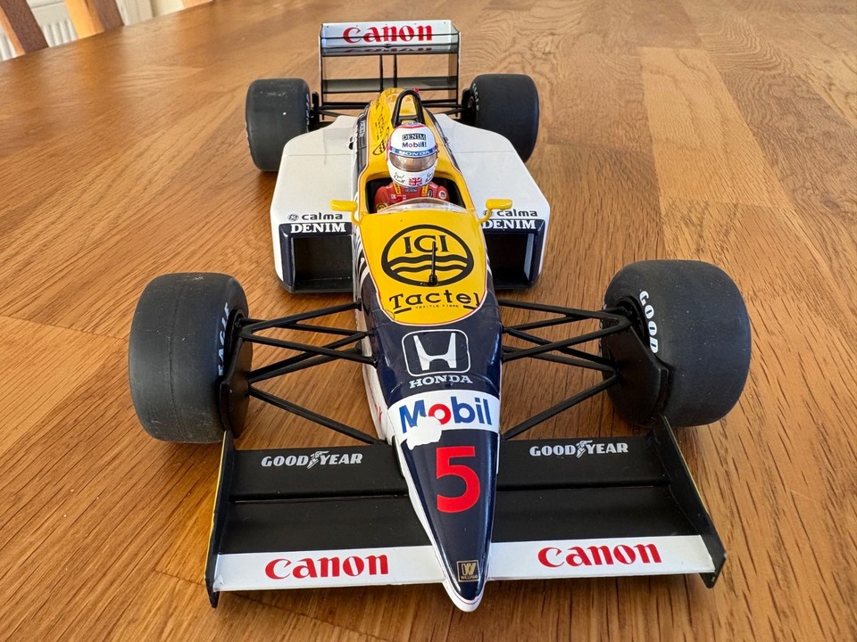 MCG 1/18 - Williams FW11 - Nigel Mansell, GP Grande-Bretagne 1986 (18627F)