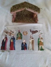 Home Elements 11 Piece Porcelain Nativity Scene With Manger 2013